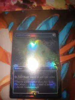 Gilded Lotus - Final Fantasy Secret Lair Drop #909 Rainbow FOIL - Image 3