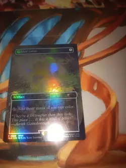 Gilded Lotus - Final Fantasy Secret Lair Drop #909 Rainbow FOIL - Image 4