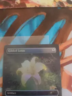 Gilded Lotus - Final Fantasy Secret Lair Drop #909 Rainbow FOIL - Image 5