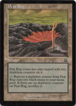 Peat Bog C Mercadian Masques 322 - LP MTG - Image 1
