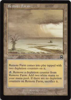 Remote Farm C Mercadian Masques 323 - LP MTG - Image 1