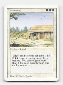 Farmstead Revised Edition # Magic the Gathering Rare - Image 1