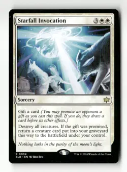 Starfall Invocation Bloomburrow #34 Magic the Gathering - Image 1