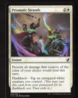 Prismatic Strands Commander 2019 #69 Magic the Gathering - Image 1