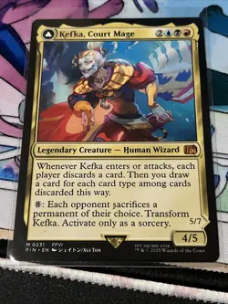 Kefka, Court Mage M0231 - Magic the Gathering Final Fantasy Non-Foil - Image 1