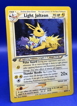 Pokemon Card Neo Destiny Light Jolteon 1st First Edition 48/105 LP - Image 2