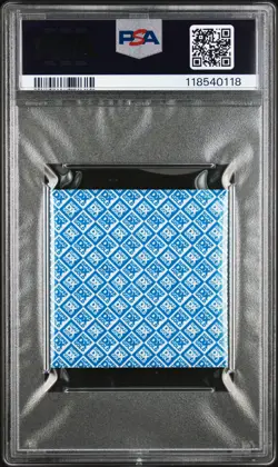 1999 AMADA POKEMON JPN SUPER DX GOLD STICKERS #D165 MEWTWO-HOLO PSA 7 - Image 2