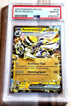 2024 Pokemon Shrouded Fable REVAVROOM EX #015 Foil PSA 10 Gem Mint - Image 1