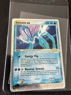 Pokemon 2004 Team Aqua vs. Team Magma Suicune EX 94/95 NM-LP - Image 1
