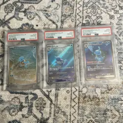 PSA 10 Blastoise ex SAR 202/165 Squirtle 170 Wartortle 171 Set Pokemon 151 - Image 1