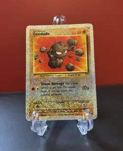 Pokemon TCG Geodude 77/110 Legendary Collection Reverse Holo! HP - Image 1