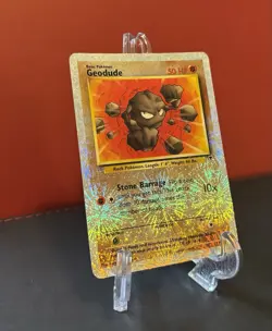 Pokemon TCG Geodude 77/110 Legendary Collection Reverse Holo! HP - Image 3