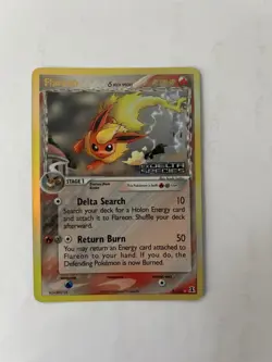 Flareon Reverse Holo Stamped EX Delta Species 5/113 Pokemon TCG - Image 1