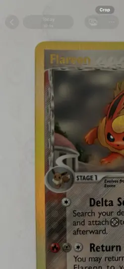 Flareon Reverse Holo Stamped EX Delta Species 5/113 Pokemon TCG - Image 5