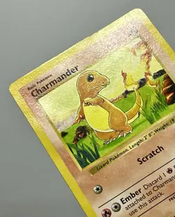 Charmander 46/102 (MP) Common Shadowless Base Set Unlimited 1996 WOTC Pokemon - Image 4