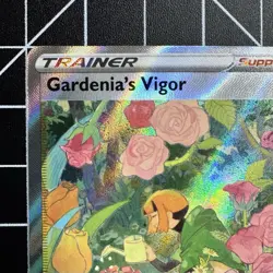 Gardenia's Vigor GG61/GG70 Pokemon TCG Crown Zenith: Galarian Gallery Holo NM - Image 3
