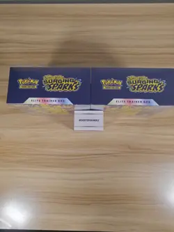 Pokemon TCG Scarlet Violet Surging Sparks ETB and Booster Bundle Factory Sealed - Image 3