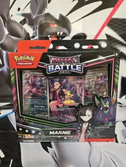 Pokemon TCG Rival Battle Deck Marnie Promo Box - Marnie's Morpeko - Sealed - Image 2