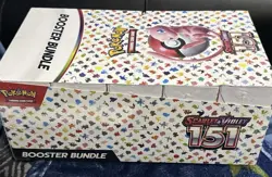 Pokemon 151 Booster Bundle Display CASE! FACTORY SEALED ! X10 BOOSTER BUNDLES - Image 2