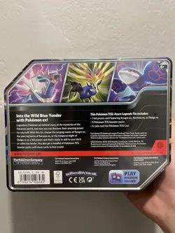 Pokemon Azure Legends Tin Kyogre EX - Image 2