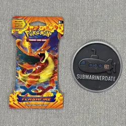 Pokemon XY Flashfire Charizard Booster Pack Sealed Blister 2014 Rare Vintage TCG 820650108877 - Image 1