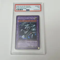 Yu-Gi-Oh 2005 Promo Blue Eyes Ultimate Dragon PSA 7 JMP-EN005 Jump Magazine - Image 1