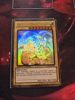 Yu-Gi-Oh! - Blue Eyes White Dragon - Ghost Rare - GLD5-EN001 - Image 2