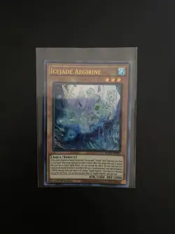 Yugioh Icejade Aegirine BACH-EN007-Ultra Rare-1st Ed NM - Image 1