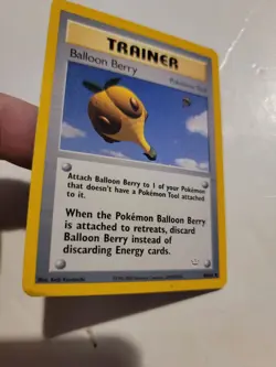 Pokemon TCG Balloon Berry Neo Revelation 60/64 Unlimited Uncommon Card WOTC LP - Image 1