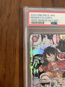 One Piece SEC Super Parallel ComiPara OP09-119 Luffy Gear 5 Nika Card Limited - Image 3
