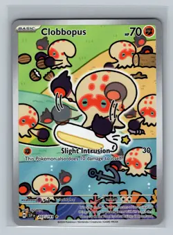 Clobbopus 207/191 Pokemon TCG Card Surging Sparks Illustration Rare USGMEN Art - Image 1