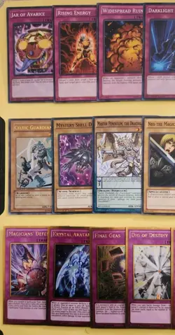 YU-GI-OH TRADING CARD LOT#4, 30 ASSORTED TRADING CARDS IN PERFECT CONDITION - Image 2