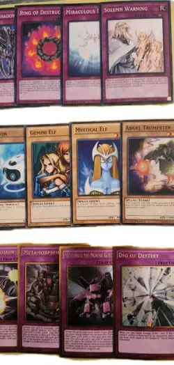 YU-GI-OH TRADING CARD LOT#4, 30 ASSORTED TRADING CARDS IN PERFECT CONDITION - Image 4