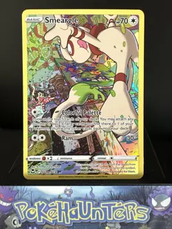 Pokemon Card Smeargle TG10/TG30 Silver Tempest Full Art Character Holo Rare NM - Image 1