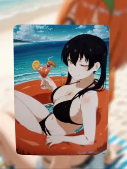 Tamaki Kotatsu Fire Force Anime Waifu Sexy Goddess Doujin Lewd Hentai Card - Image 1