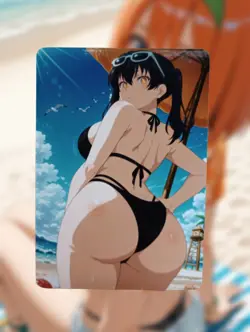 Tamaki Kotatsu Fire Force Anime Waifu Sexy Goddess Doujin Lewd Hentai Card - Image 1