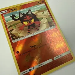 Litten 26/214 Unbroken Bonds Reverse Holo Common Pokemon Card - NM/M - Image 2