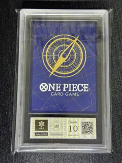 One Piece Card Game Shanks OP09-004 Super Parallel ARS10+ With Certificate - Image 2