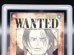 One Piece Card Game Shanks Wanted Poster SP 2024 ARS10 Japanese Card - Image 2