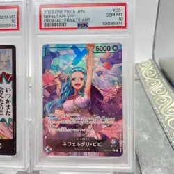 PSA10 Story 3 Sequential Nefertari Vivi Repa Parallel One Piece Card Collectible - Image 4