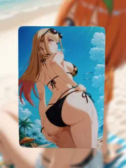 Marin Kitagawa My Dress-Up Darling Anime Waifu Sexy Goddess Lewd Hentai Card - Image 1