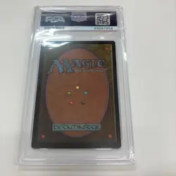 1997 MTG Forest Promo PSA9 Chinese Land Card Christopher Rush Vintage Mint - Image 2