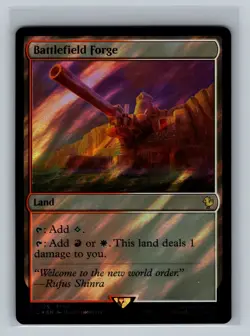 Battlefield Forge SURGE FOIL 0375 Magic Gathering Final Fantasy MTG Sister Ray - Image 1