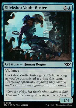 Slickshot Vault-Buster FOIL MTG • C • 68 Outlaws of Thunder Junction - Image 1