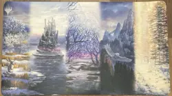 Mtg Playmat Plyamat Snow Capped Land Ultra Pro No.MP217 - Image 1