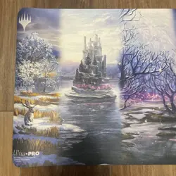 Mtg Playmat Plyamat Snow Capped Land Ultra Pro No.MP217 - Image 2