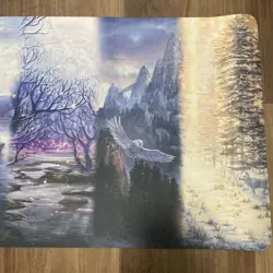 Mtg Playmat Plyamat Snow Capped Land Ultra Pro No.MP217 - Image 3