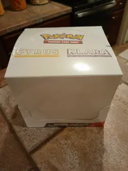 Pokemon Cyrus Klara Premium Tournament Collection Sealed Display (Some Boxwear) - Image 1