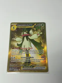 Golden Meowscarada ex 271/193 Sv02: Paldea Evolved Holo Pokemon TCG - Image 1