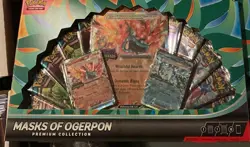 Pokemon TCG Masks of Ogerpon Premium Collection Box Sealed New - Image 1